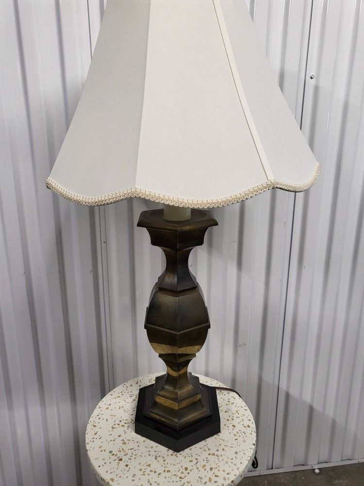 Mid 20th Century Stiffel Brass Lamps