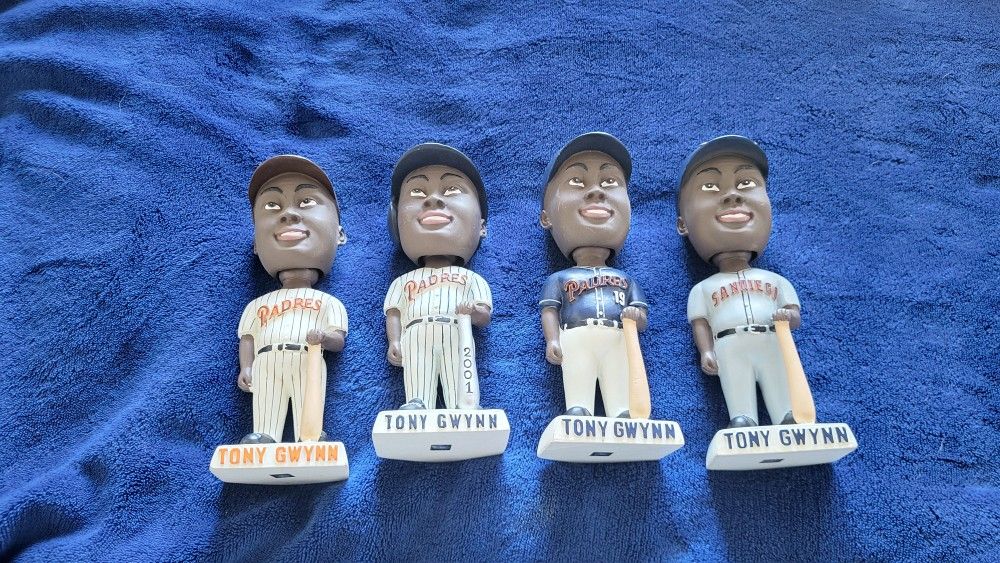 Older Tony Gwynn Bobble Heads .Message For Pricing