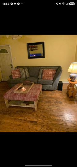 Nice sofa and ottoman