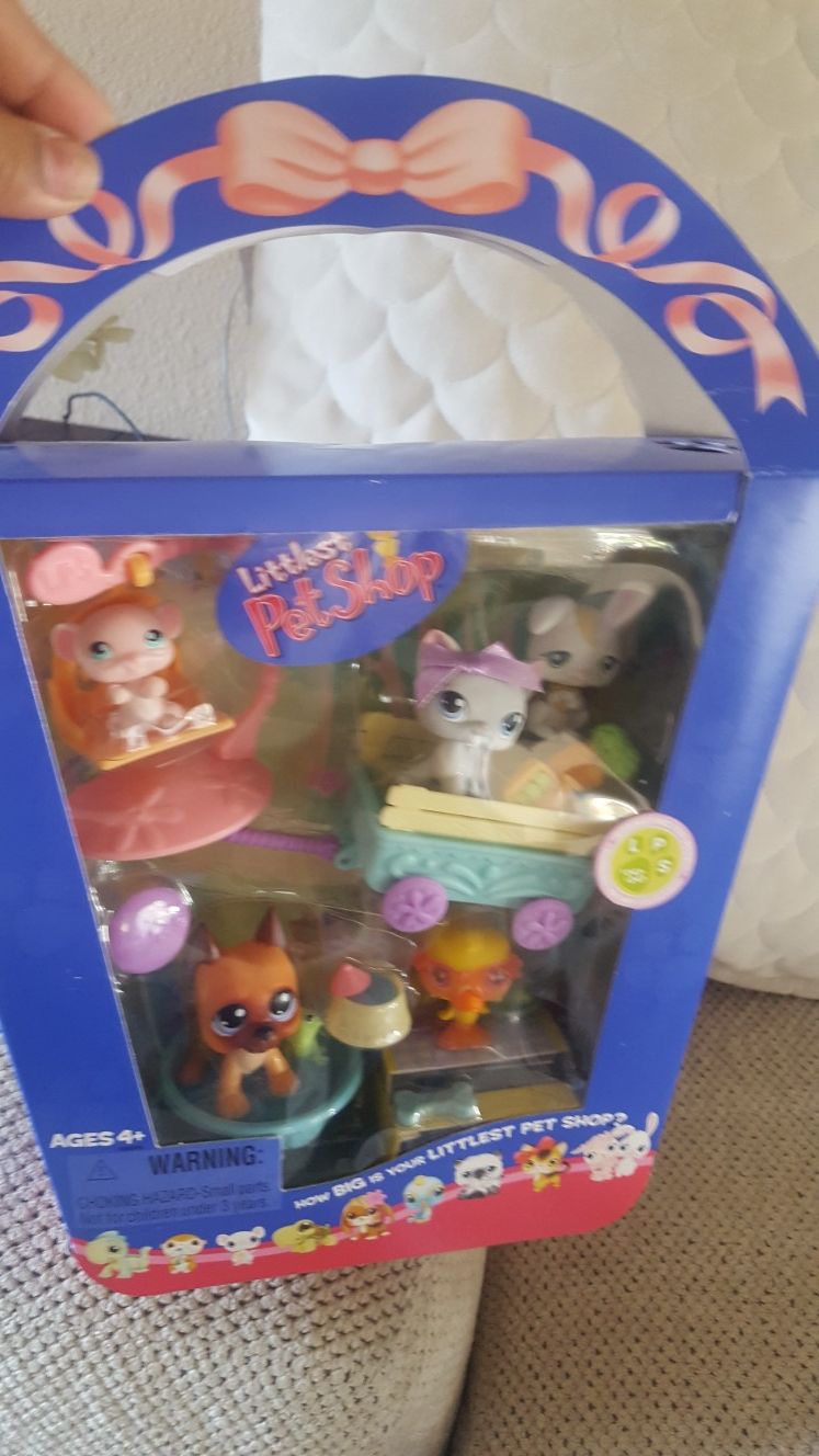 Littlest pet shop spring basket