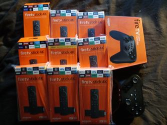 Brand new 4k's and amzon game controller