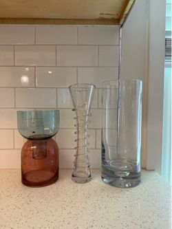Glass Vases - Bundle