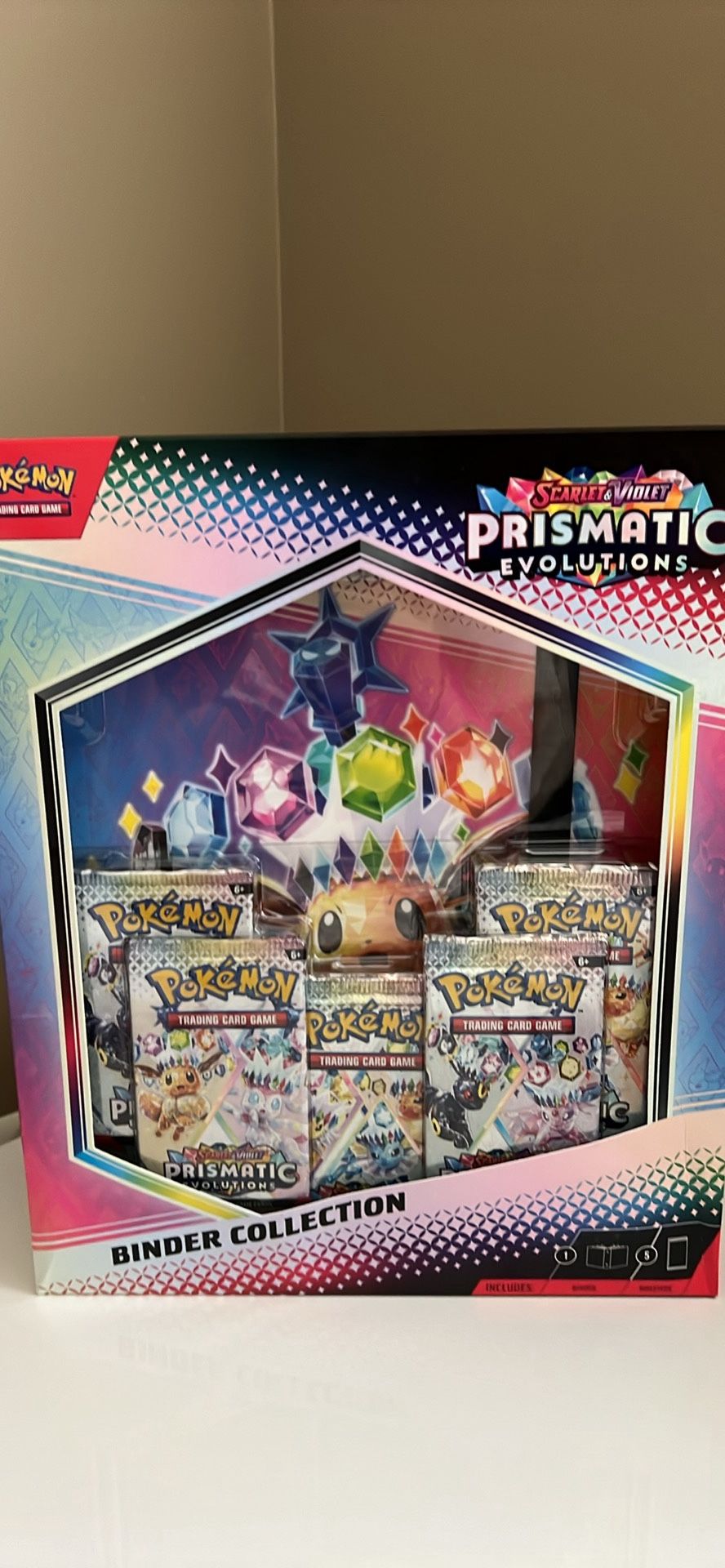 Prismatic Evolution Binder Collection *NEW SEALED*
