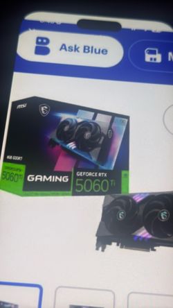msi geforce rtx 5060ti  8GB gpu only