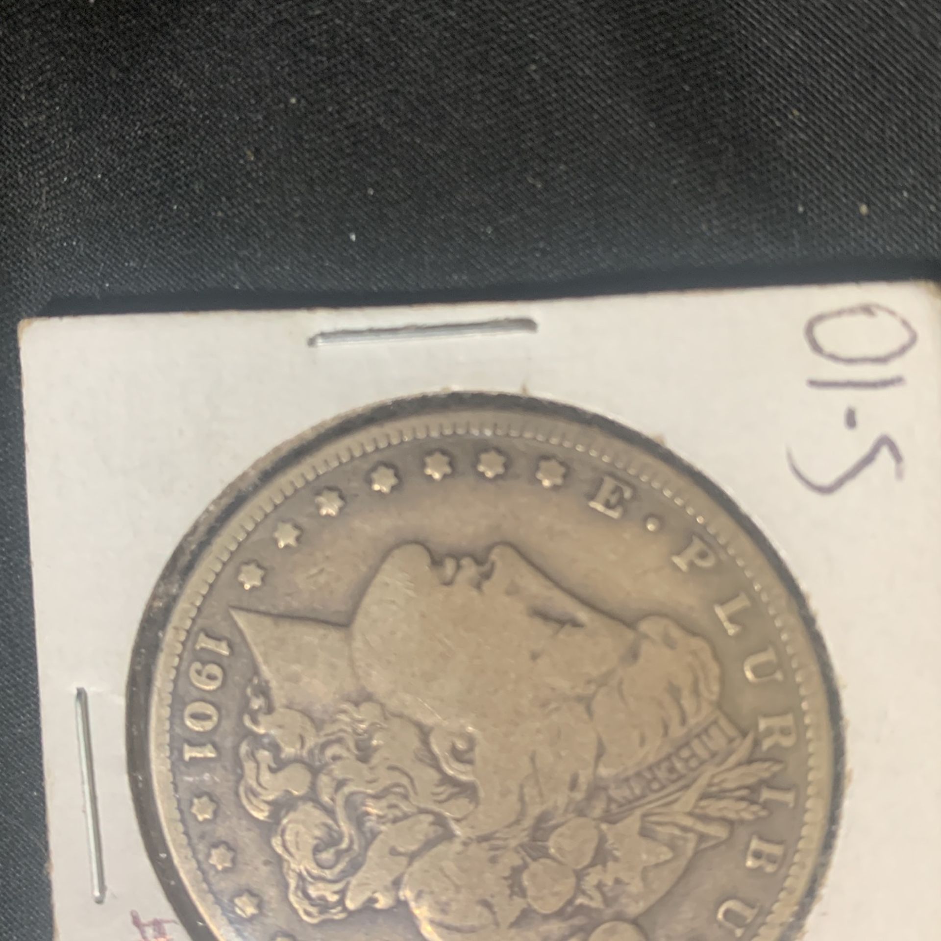 1901 S Morgan Silver Dollar