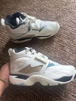 Nike Air Diamond Turf "Deion Sanders" White / Gold / Light Blue