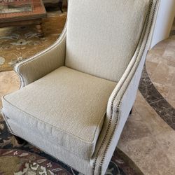 Herringbone Pattern Accent Chairs Set Of 2