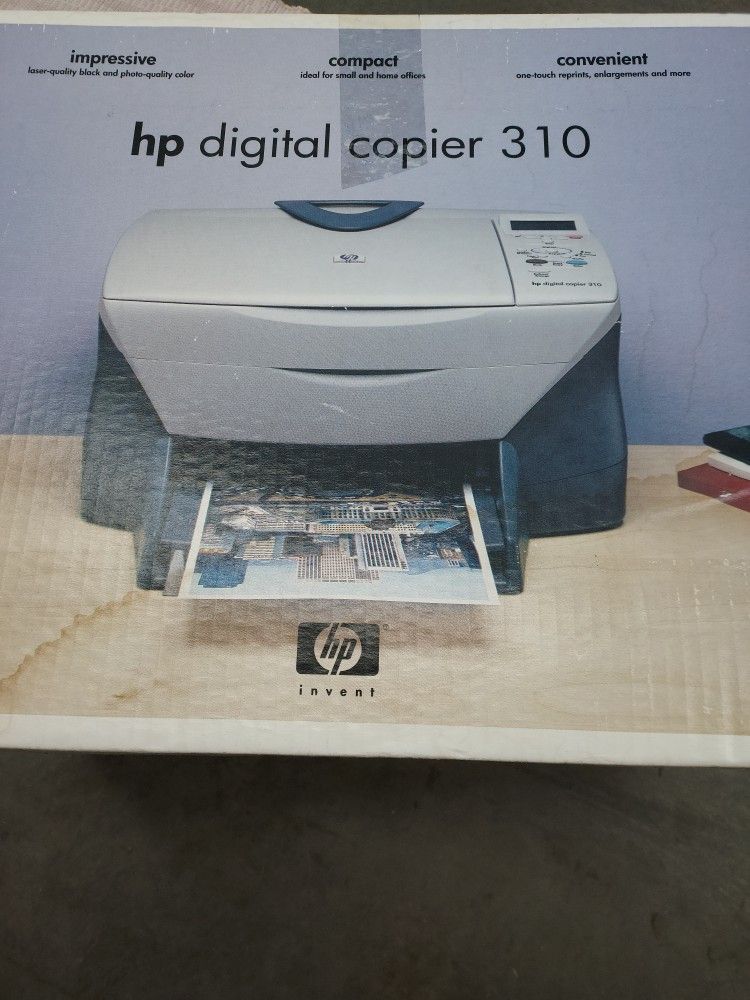 Hp Digital Copier 310 New Ink Cartridges Incl
