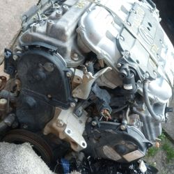 Used Acura TL Complete Engine - 3.5L VIN 8,, 6th Digit, FWD 128k Miles
