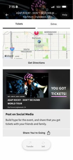 Asap rocky concert June 27th