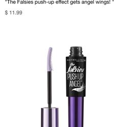 Maybelline Push Up Angel Washable Black Mascara 
