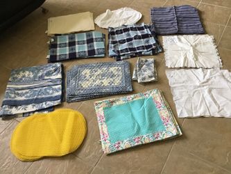 Holiday Table Linens/ Regular Table Mats/napkins/ Table Cloth