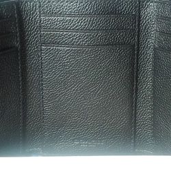 Coach Black Tri-Fold Men's Leather Wallet