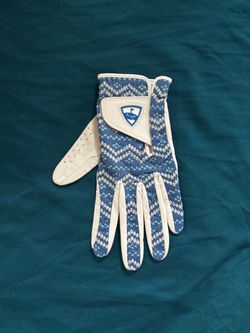 Callaway blue and white LEFT hand golf glove NEW in box