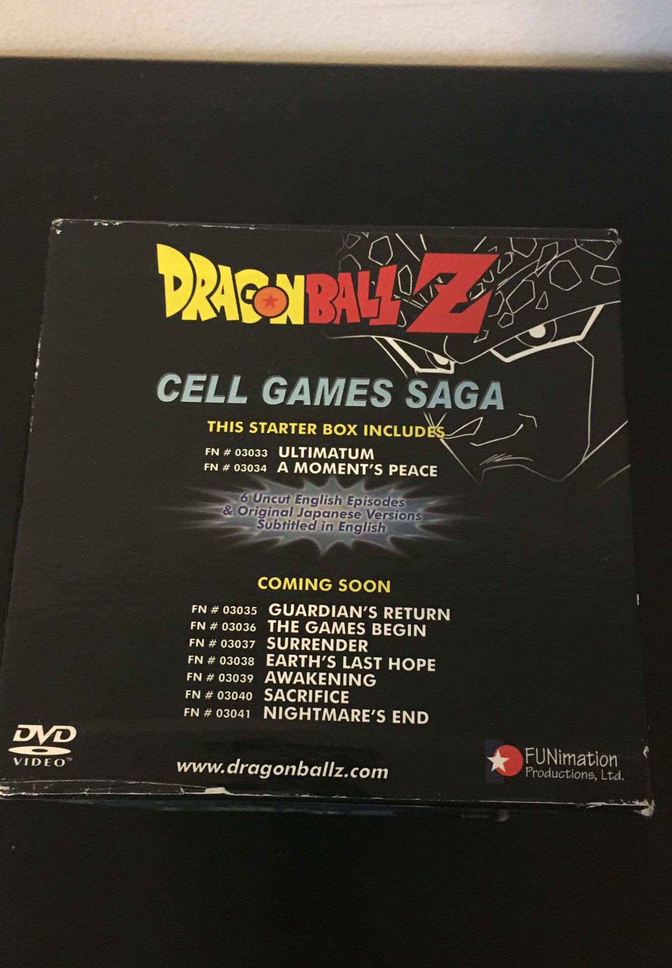 Dragon Ball Z Saga De Cell Completa Em 6 Dvds