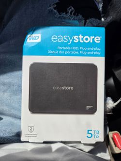 5TB EasyStore Wester Digital Portable HDD