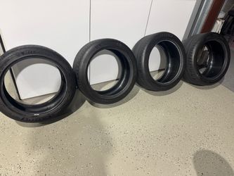4 Michelin tires 275/40ZR19- 255/40ZR19