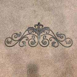 Iron Scroll Wall Art