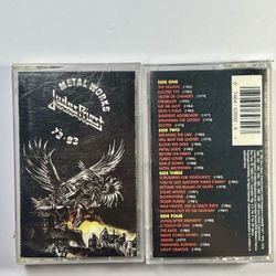 Judas Priest Cassette Metal Works 73-93 Double Cassette Metal Rock