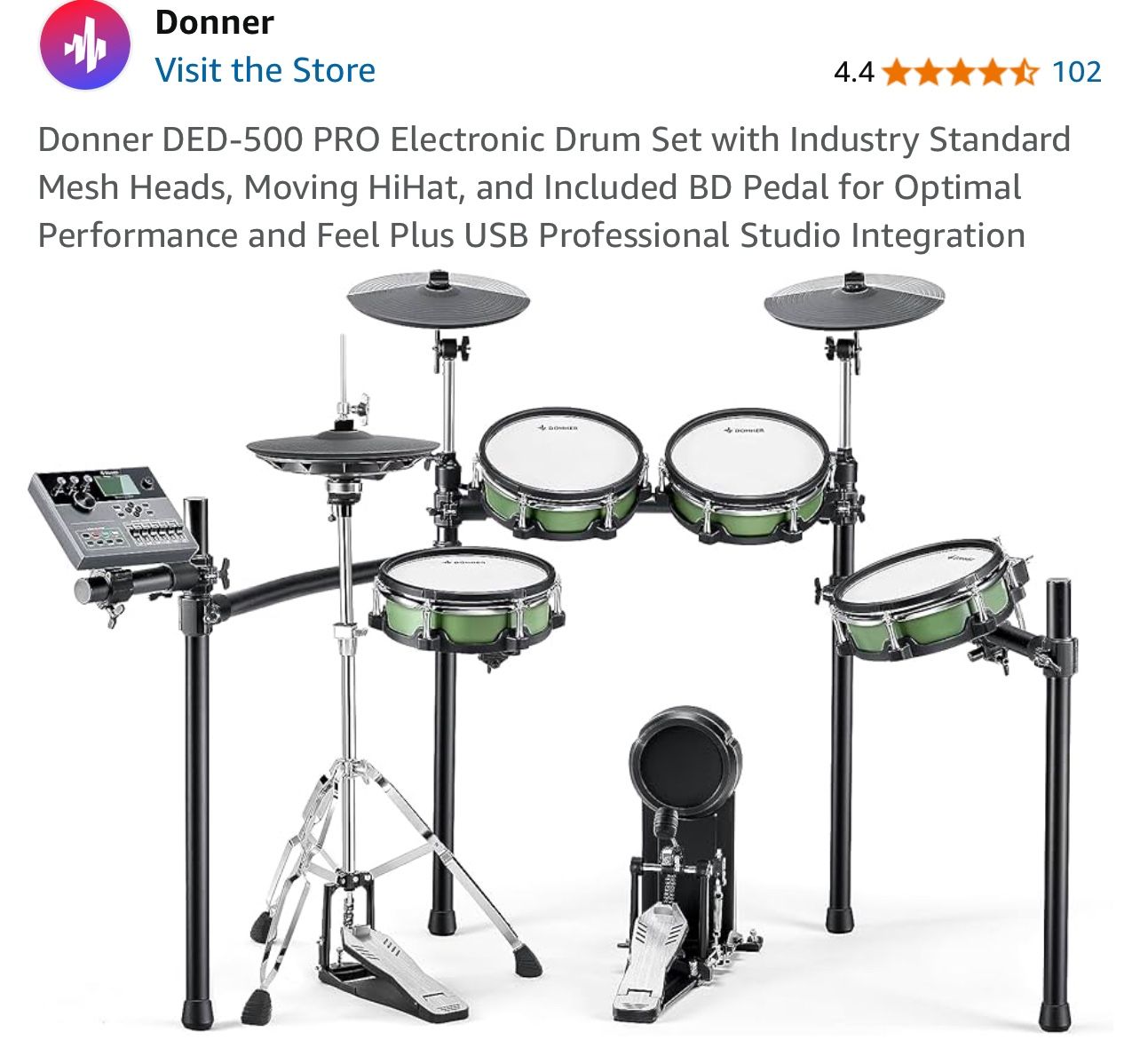 Donner Electric Drum