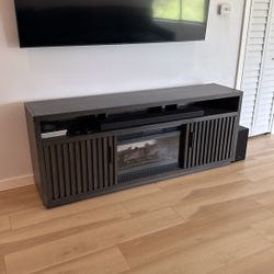TV stand + Furnace 