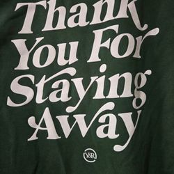 Green "Keep Your Distance" Young & Reckless Hoodie 