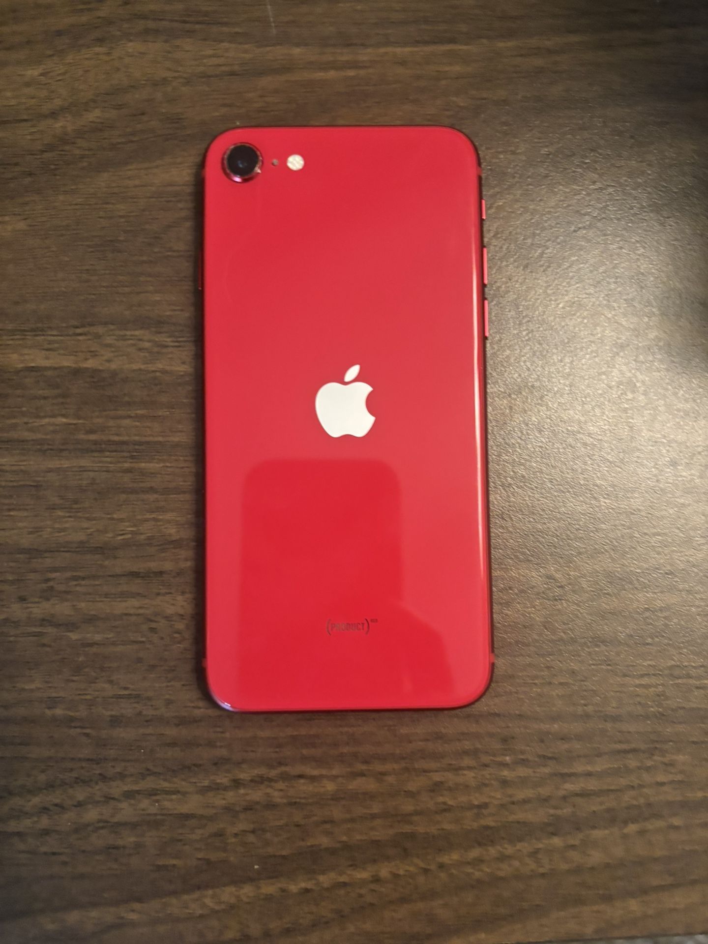 Red IPhone SE
