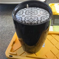 Black And White Stool