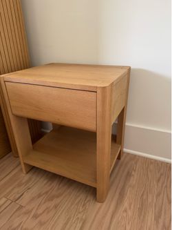 West elm night stand - Oak color
