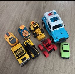 Colorful Toy Vehicle Set