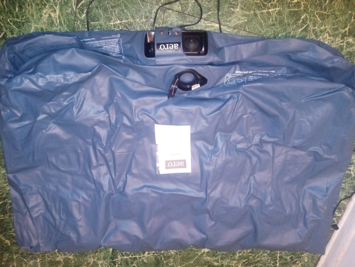 Aero Air Mattress Blue Full Size 10.00