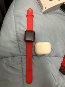 Apple Watch and air pods