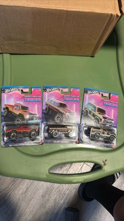HOT WHEELS TUBULAR TRUCKS SERIES 2024 1/5, 3/5 & 5/5
