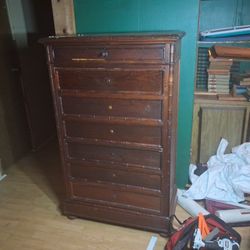 French Secretaire  Drop Front Desk 