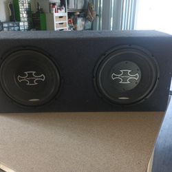 12 In Speaker Box