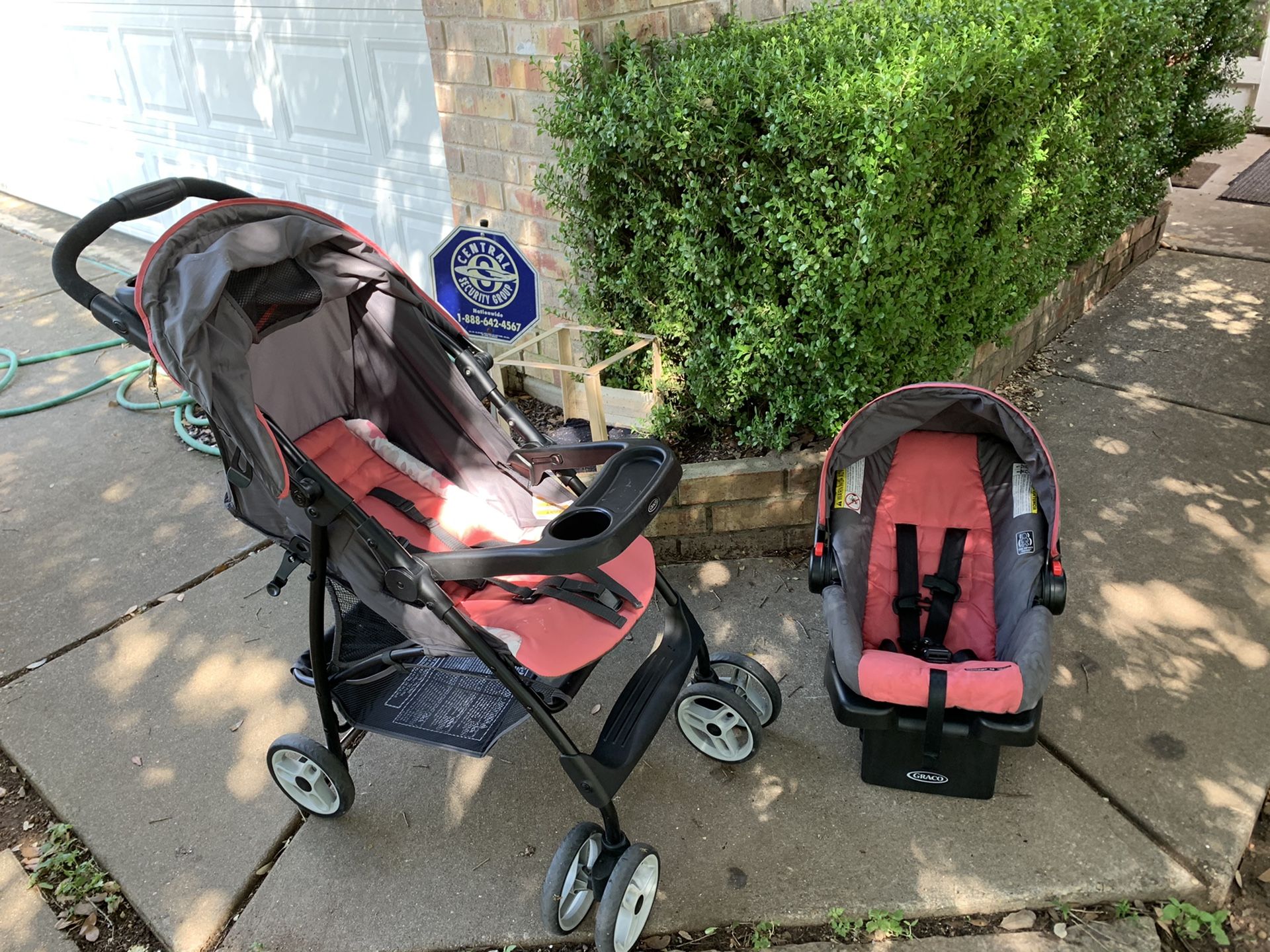 Baby car seat and stroller