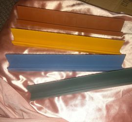 (4) Silicone Domino  Racks