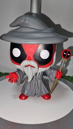 Funko Pop Marvel: Wizard Deadpool Collectible Figure, Multicolor
Great condition 
No box