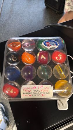 Parrella Designer Billiards/Pool Ball Set