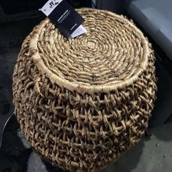 Indoor Wicker Side Table