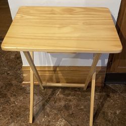 Folding Wooden Table 