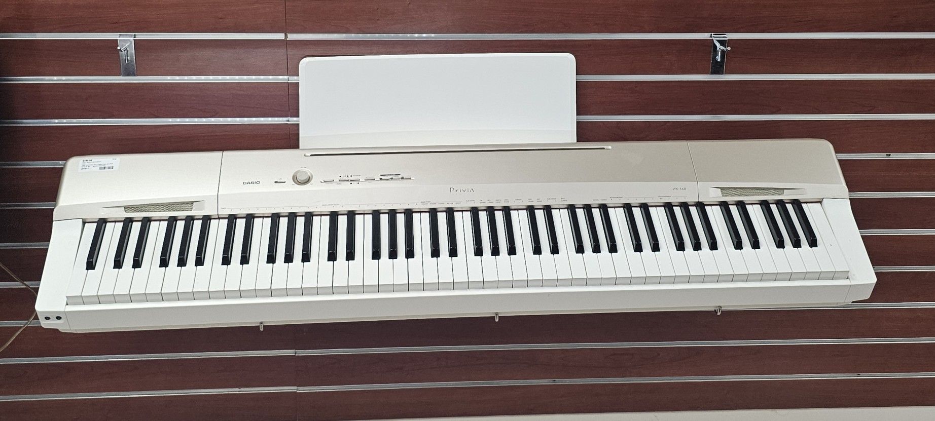 THE CASIO PRIVIA PX-160 DIGITAL PIANO/KEYBOARD