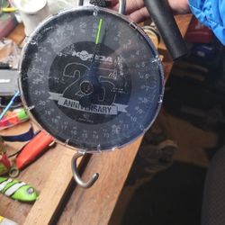 Fishing scale 60 anniversary 