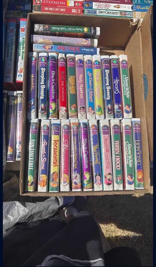 Giving Free VHS Tapes All Cheap