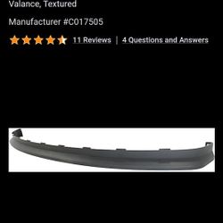 2004-20012 Chevy/ GMC Colorado/ Canyon Valance