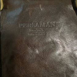 Persaman New York -Made In Italy Leather Briefcase Bag
