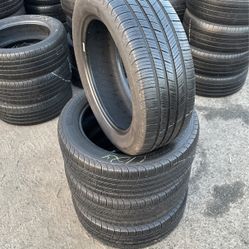215/55/17 Set Of Michelin Tires Installed