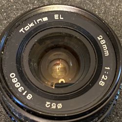 Lens Tokina EL 28 mm