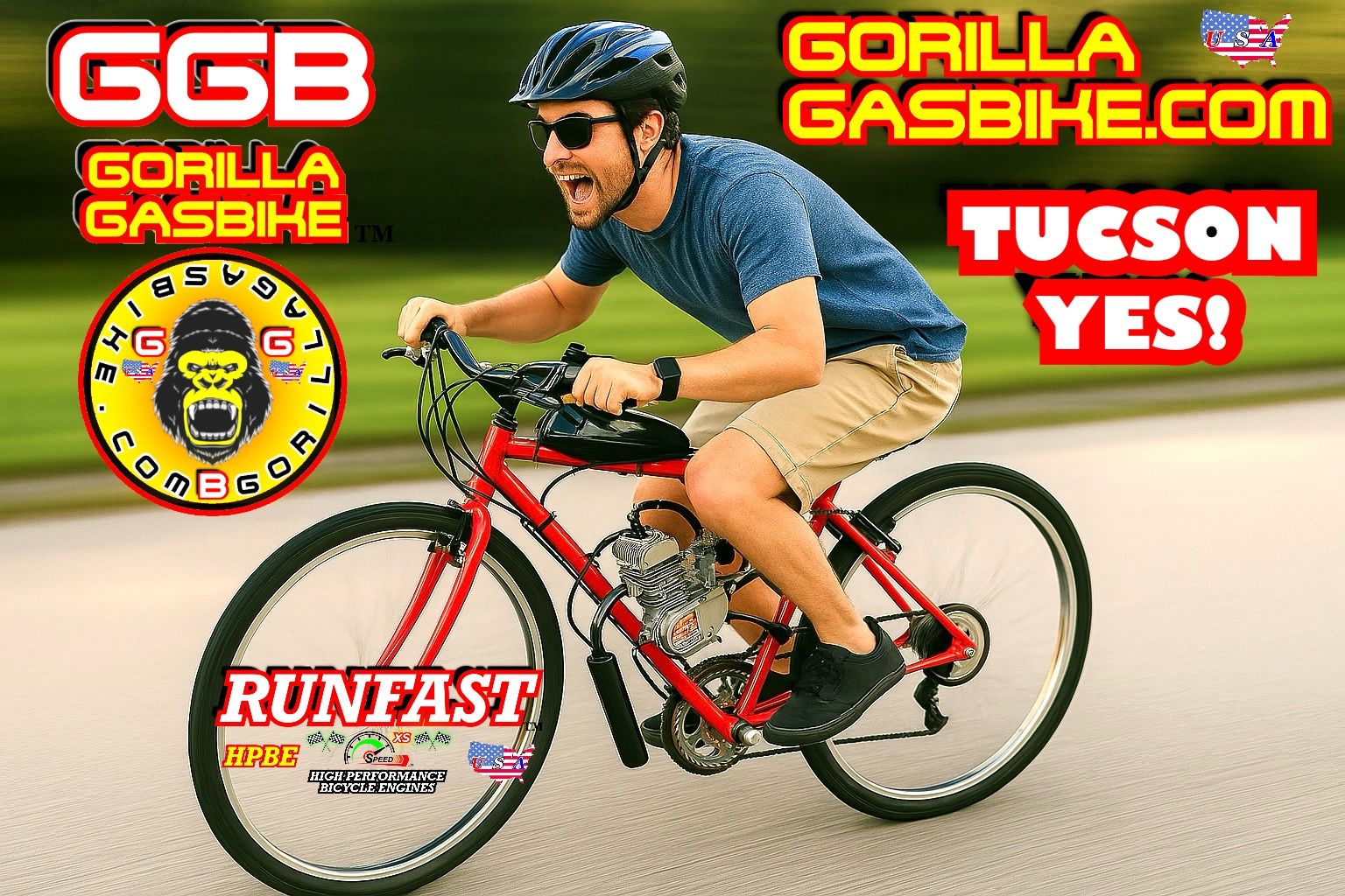 Tucson, AZ USA High powered motorized bike parts, engines, bicycles and much more