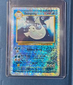 Dewgong Holo Rare Pokémon Card